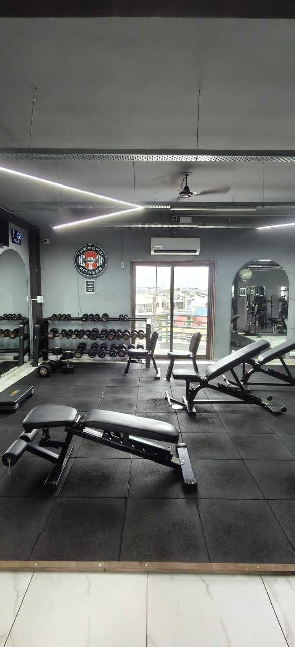 The Momai Fitness main training floor background