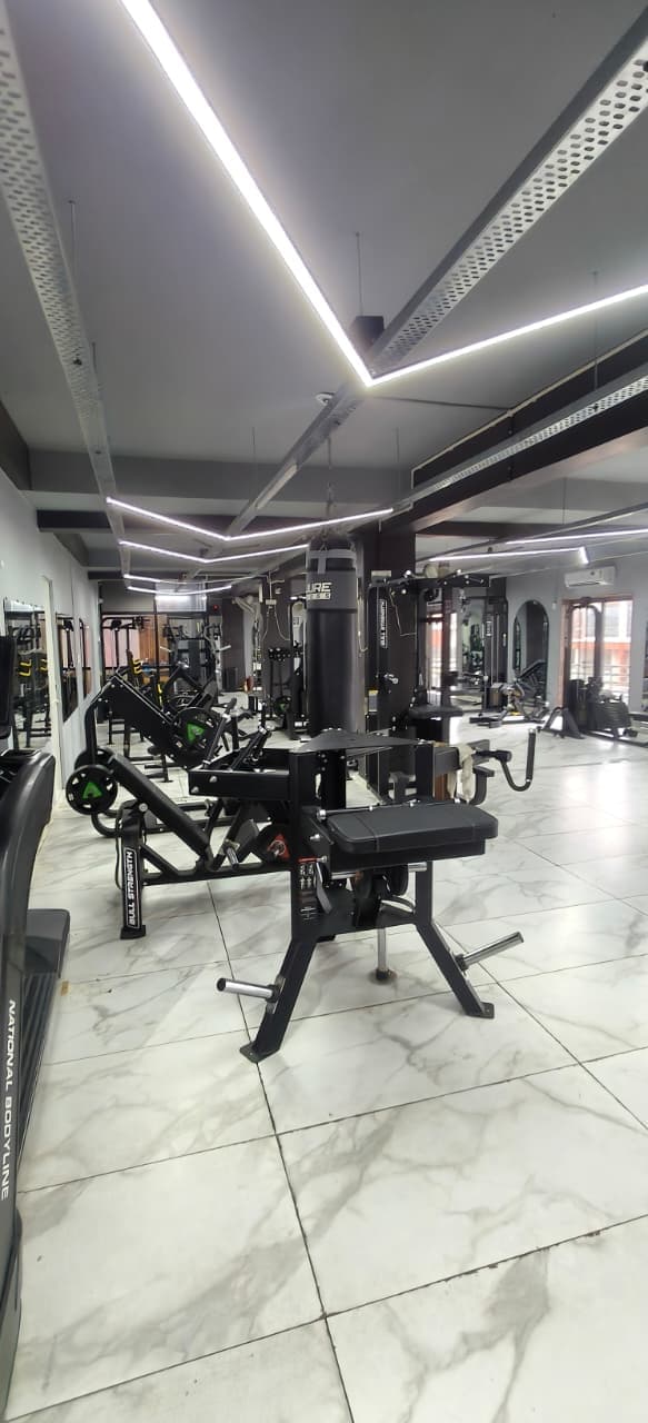 The Momai Fitness dumbbell training zone